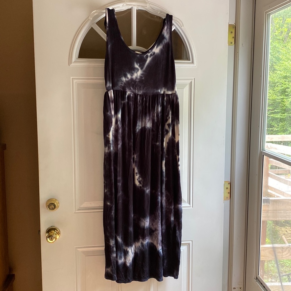 Tank tie dye dress